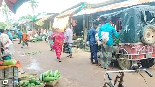 কাঁচা বাজার মল। খুচরা ও পাইকারি বিক্রয় করা হয়। হালুয়াঘাট পাঠাগার রোড। 🇧🇩♥️🌹🍆🍆🌶️🌶️#funnyvideos