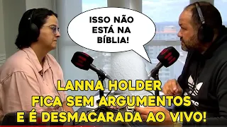 PASTOR DESTROÇA ARGUMENTOS DE LANNA HOLDER E DESMASCARA SUAS HERESIAS AO VIVO!
