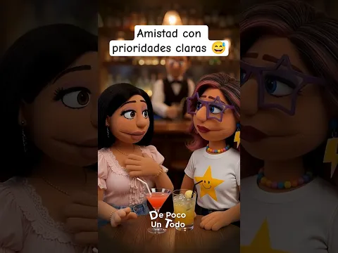 Mi amiga..., la de las prioridades claras 😅