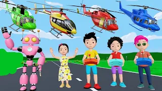 Helicopter Race | Helicopter Wala Video | RC Helicopter | Rohan Robot Ki Comedy