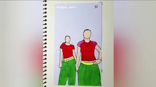 The fate of Ophelia Flipbook Making video