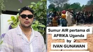 Sumur Pertama di Uganda, Reaksi Warga Bahagia Lihat Semburan Air Viral