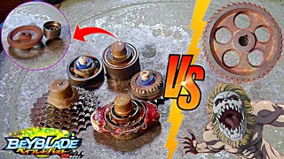 TODOS CONTRA PRIMORDIAL? Teve Quebradeira de beys? Muito DISPUTADA essa batalha de BEYBLADE CASEIRA!