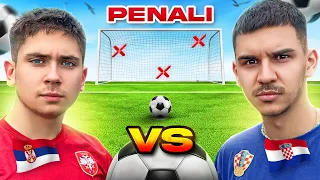 SRBIJA VS HRVATSKA! - PENALI