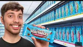 @MrBeast Feastables Chocolate In World's Biggest Store Vs Smallest Store !
