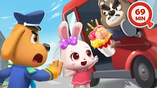 Không được lên xe người lạ 🚙🐰 Quy tắc an toàn khi gặp người lạ 👮 Cảnh sát trưởng Labrador 🚓