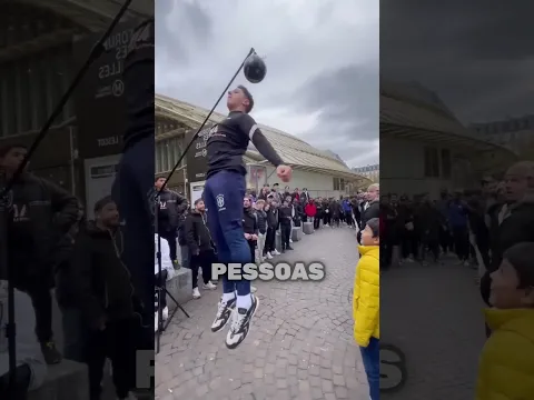 Um salto como o do Cristiano Ronaldo… 😱