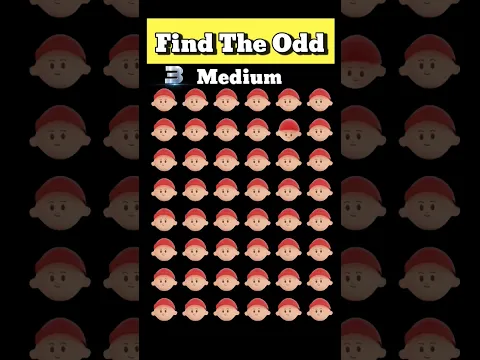 Find The Odd One Out #5 | Test Your Eyes Power #shorts #odd #find #viral