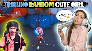 FLIRTING & TROLLING RANDOM CUTE GIRL ON LONE WOLF😱 OP REACTION🔥 SHE CALL ME BOT