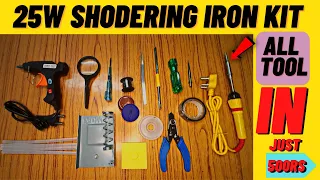 FADMAN | Unboxing of Soldering Iron 25W | Electronics Tools | Soldering Iron Tool kit #MRSPARK27