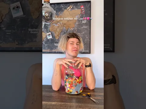 Wir befüllen unser Spaßglas!💖😍 itsofficialmarco