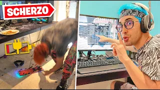 TROLLO ZBLITO CAMBIANDO i COMANDI alla TASTIERA in LIVE (SPACCA LA TASTIERA)