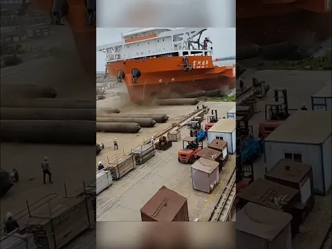 World's BEST Ship Launch! 🚢 ✨