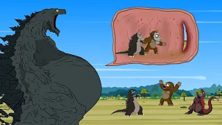 Rescue Godzilla Earth from Godzilla & Kong: The Battle Begins | Dark Animation