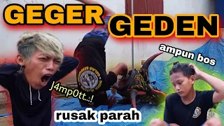 Aji DI PRANK..!! Barong Devils terbesar untuk GIVEAWAY dibuat salto  auto marah besar