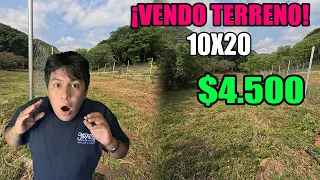 Vendo TERRENOS BARATOS $4.500 terrenos de 10x20 en Sonsonate