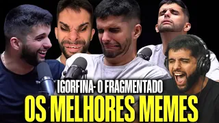 OS MELHORES MEMES DO IGORFINA - CUEZY, SLAICETCHI 😆 | MUSCLECORTES