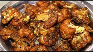Crispy Cauliflower Pepper Fry | Crispy Gobi Pepper fry