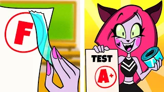 Annoying Problems Every Girl Can Relate To || Good Girl vs Bad Girl by Teen-Z House