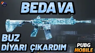 😱 BEDAVA M416 BUZ DİYARI NASIL ALINIR? | PUBG MOBILE BEDAVA BUZ DİYARI