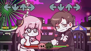 Heartbass but Anya and Damian Sings it [FNF The Date Week | Spy X Family Cover + Reskin]