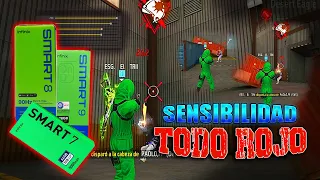 La Mejor ⚙️ SENSIBILIDAD para dar 🔴 TODO ROJO 👺 en 🎮 FREE FIRE con el 📱 INFINIX SMART 6, 7, 8 y 9