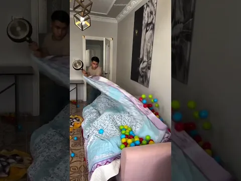 Monster On His Bed?! 😳