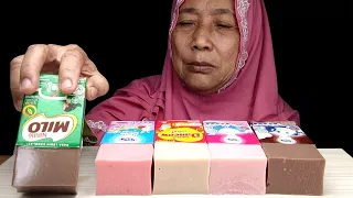 MUKBANG PUDING SUSU KOTAK || Frisian flag || Dancow || milo || MUKBANG INDONEASIA