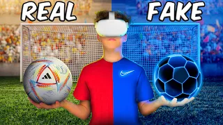 I Played Soccer In Virtual Reality