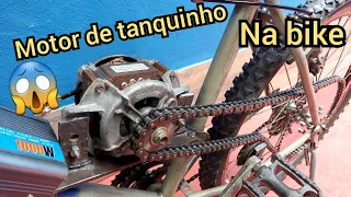 bike com motor de tanquinho