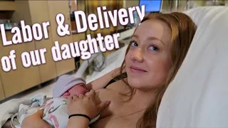 The Birth Of Our Daughter (my hardest delivery yet)