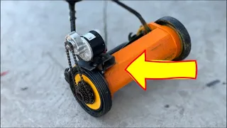 HOW TO MAKE A MAGNIFICENT ELECTRIC LAWN MOWER