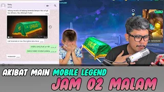 BOCIL INI DITANGKAP KERENDA TERBANG AKIBAT SKIN KERENDA MOBILE LEGEND - CHAT HISTORY SERAM