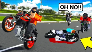 STUNT Riding BIKES Ends in BAD Accident! (Southwest Florida RP)