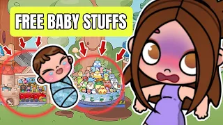 AVATAR WORLD BABY STUFFS 🔥CLOTHES ALL FREE ITEMS BABY SHOWER PACK ❤️ Ellie Eleanor Toca Boca 🔥