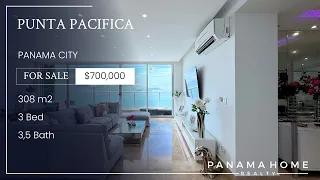 $700,000 Luxury and convenient apartment for sale in Punta Pacifica