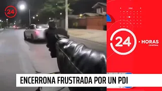 La última encerrona frustrada por un PDI en La Florida: cámaras de seguridad registraron los hechos