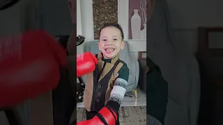 مقاطع مضحكة بين حمودي وبابا 😜🤣