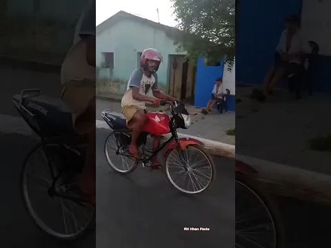 साईकिल को मोटर साइकिल बना दिया 😀 #shorts #facts #funny #viralvideo
