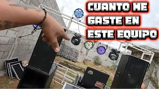 CUANTO GASTAS HACIENDO UN EQUIPO DE SONIDO CHICO BASICO, EQUIPO PASIVO