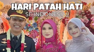 HARI PATAH HATI SE INDONESIA⁉️ DATENG KE NIKAHAN AMEL DAN IRFAN😍