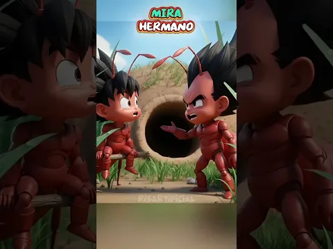 SOMOS HORMIGAS  #dragonball #goku #vegeta