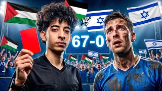 اقوى ماتش في التاريخ فلسطين ضد اسرائيل 🤯