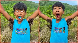 Survival Skills: SMART idea and USEFUL with single mom in forest #bushcraft #camping #outdoors #idea