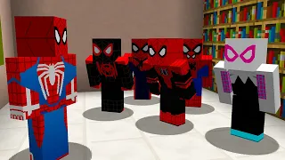 Minecraft: ESCOLA DO HOMEM ARANHA - O FILME