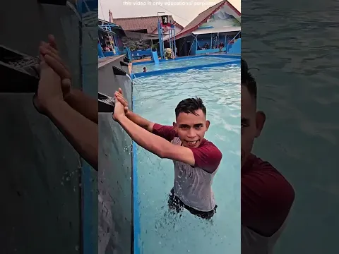 😱 Dad Blocked the Water... Then Likes Saved the Swimming Pool! 💦😂#shortvideo