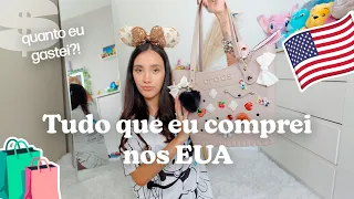 Mostrei todas MINHAS COMPRINHAS nos EUA! QUANTO EU GASTEI?