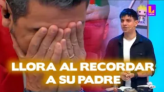 Fernando Díaz se quiebra cuando médium contacta con su padre l Arriba Mi Gente