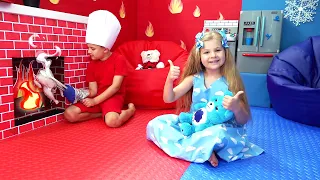 Diana and Roma made a Hot vs Cold challenge