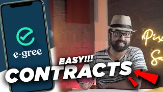 Make Super-Easy Freelance Contracts!!! || e-gree App || Make Contracts from your Mobile Phone
